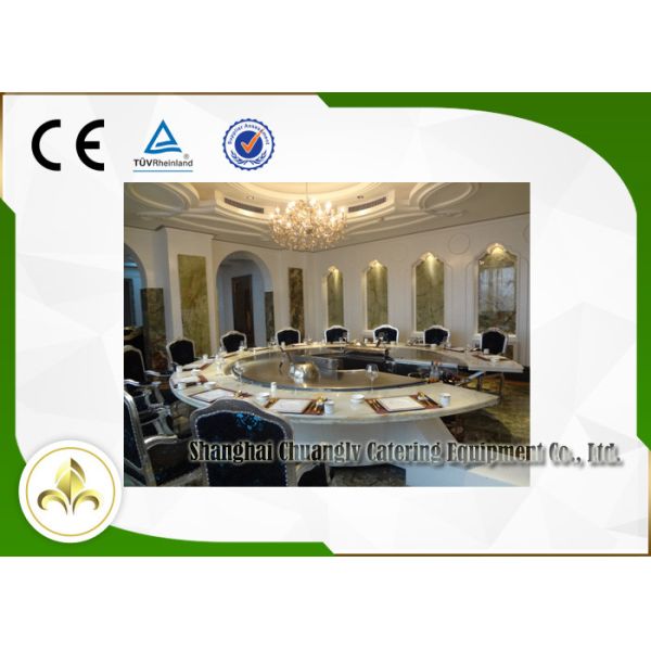 Circle Induction / Electric Hibachi Grill Table For Restaurant Basic Configuration