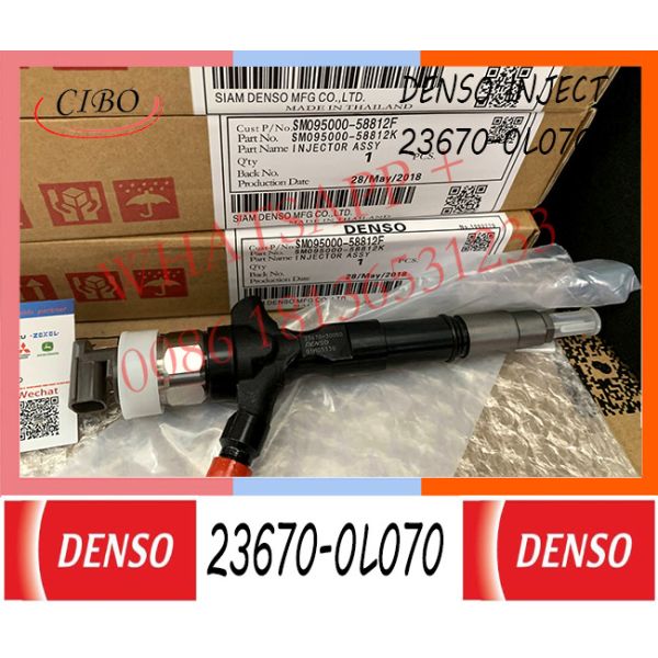 Buy 23670-0L070 095000-8740 Fuel Injector For Toyota Hailax 2kd 2.5Kd at wholesale prices