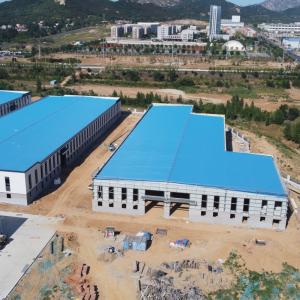 Prefab Galvanized Steel Warehouse with 50-Year Lifespan