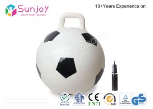 China Sunjoy Wholesale sport ball with handle 25inch Jumping Ball for Children Ready for Shipping Hopping Ball bola de mango on sale