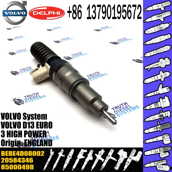 Direct Sale Diesel Fuel Injector 21371673 20584346 85000498 BEBE4D08002 For VOL D13 EURO 3 HIGH POWER