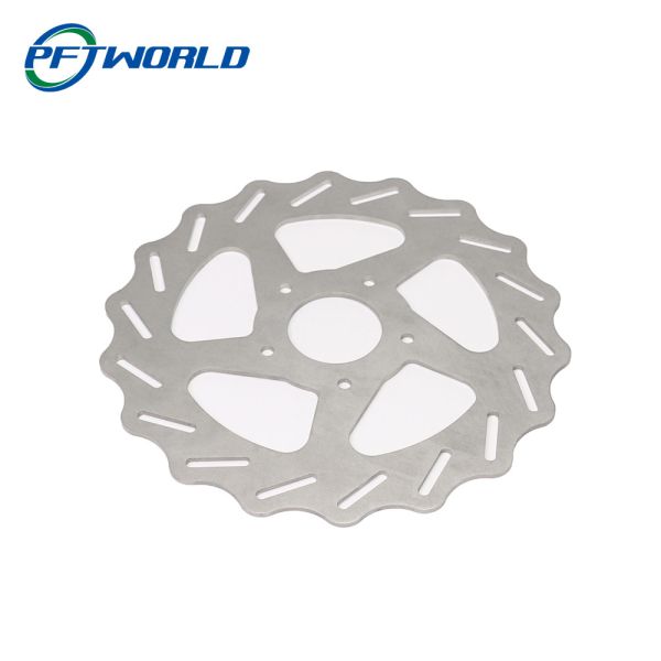 Buy Aluminum parts sandblasting silver white rotary laser cutting at wholesale prices