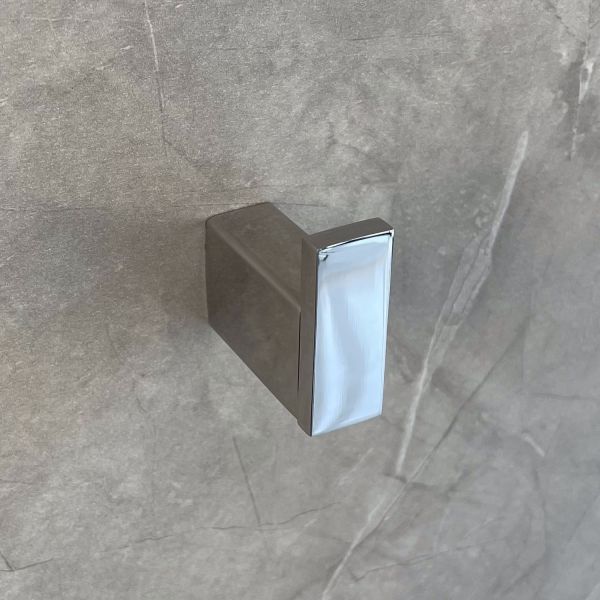 Durable Coat And Hat Hook Home Wall Mounted Silver Robe Hook Stainless Steel