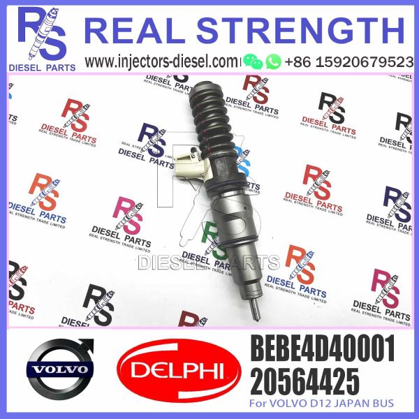 Diesel Engine 4 PINS Fuel Injector 20564425 BEBE4D10001 BEBE4D29001 BEBE4D40001 for V-O-L-V D12 JAPAN BUS