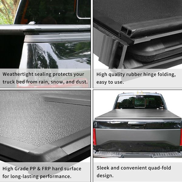 Retractable Tonneau Bed Cover For Toyota Hilux 4X4 Pickup Truck Accessories