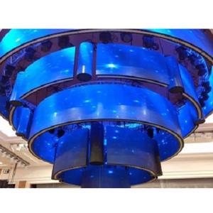 ROHS Virtual Production LED Screens , Multifunctional Curved LED Display Wall