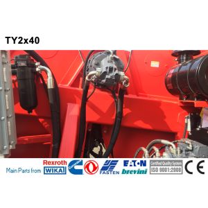 TY2x40-1800 2x40kN Wire Power Laying Tensioner Overhead Transmission Line