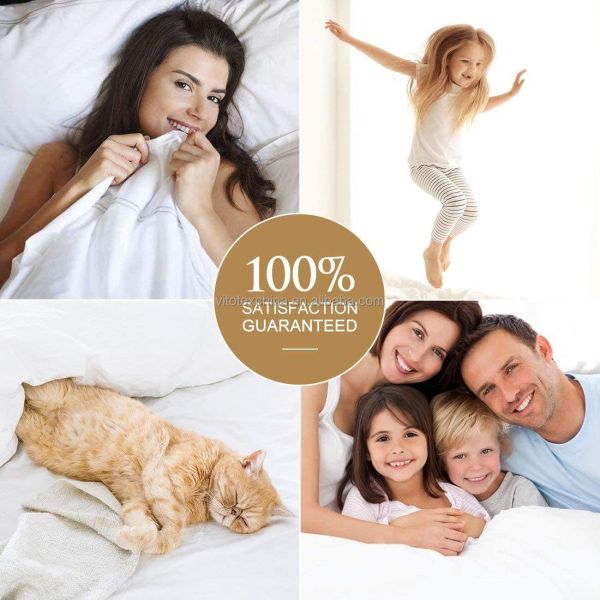 Microfiber Bed Sheet Set for Solid Color Comforter Bedding in Canada and Mexico Market