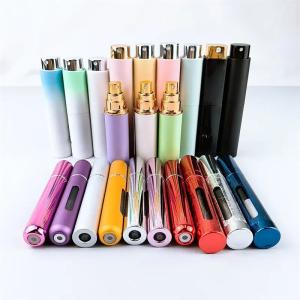 Matte Colourful Mini Travel Portable Refillable Glass Spray Bottle