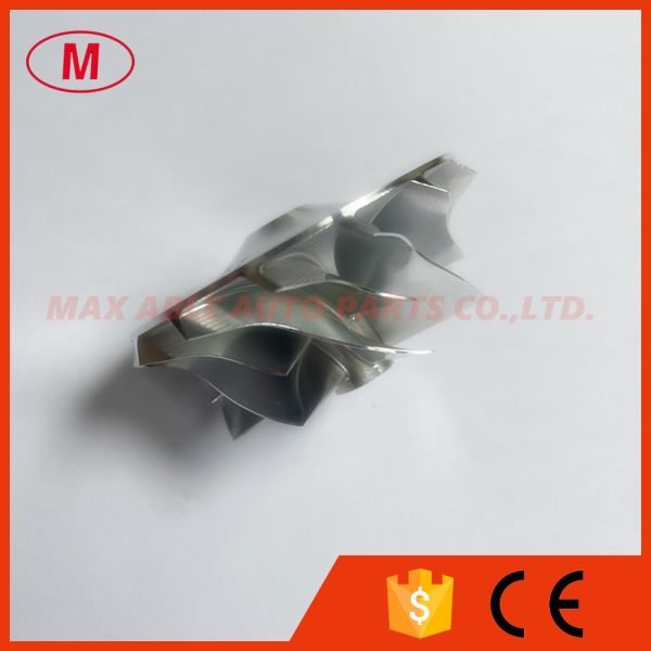 GT12 41.00/50.96mm 7+7 blades high performance Turbocharger milling/aluminum 2618/billet compressor wheel
