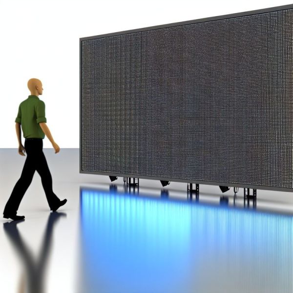 147456 Dot/m2 Pixel Density Die-cast Aluminum Indoor Full Color LED Display