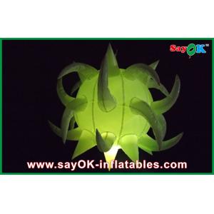 Led Hanging Lighting Inflatable Balloon Star For Stage Decoration