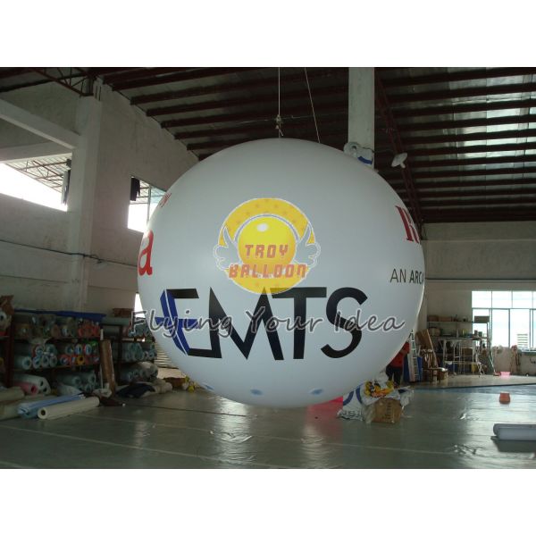 Buy Reusable durable Commercial advertising helium balloons with 170mm tether points at wholesale prices