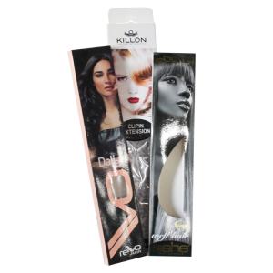 Quality Rectangle Hair Extension Packaging Wig Box Packing Luxury Oiled Printing for sale