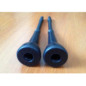 Black Rubber Teat Cup Liners For Milking Parlor / Milk Claw , FDA Approved