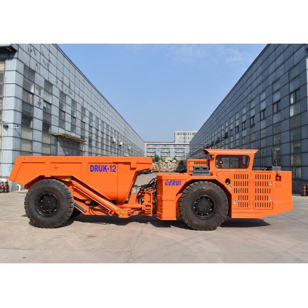 Comfortable Seat DERUI 12 Underground Mining Dump Truck