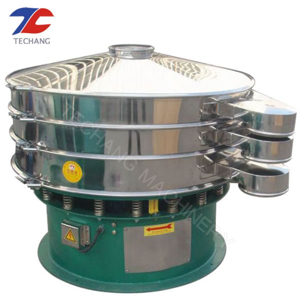 Customized Round Rotary Vibrating Screen Fully Enclosed Structure Without Liquid