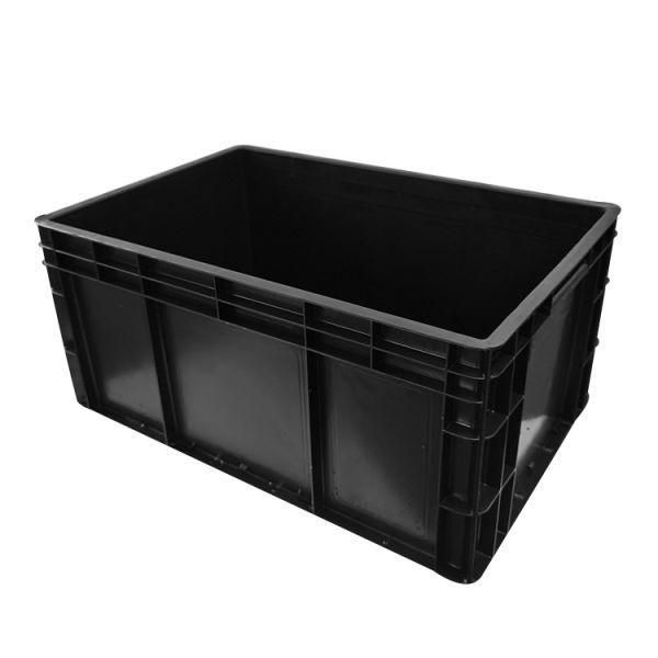 Buy Black Embossing Esd Plastic Bins Anti Static 600x400x330mm at wholesale prices