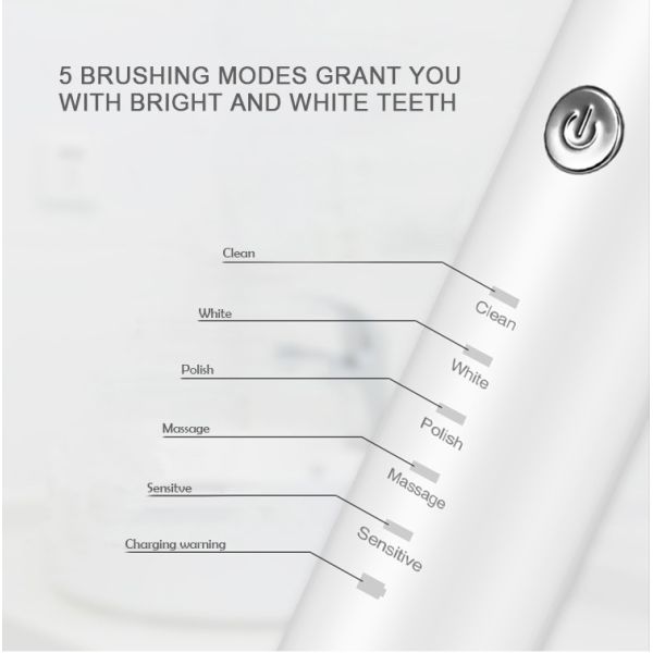 Waterproof Electric Toothbrush Whitening