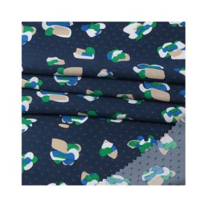 Factory Wholesale Recycled Poly Island Dot Recycle Fabric