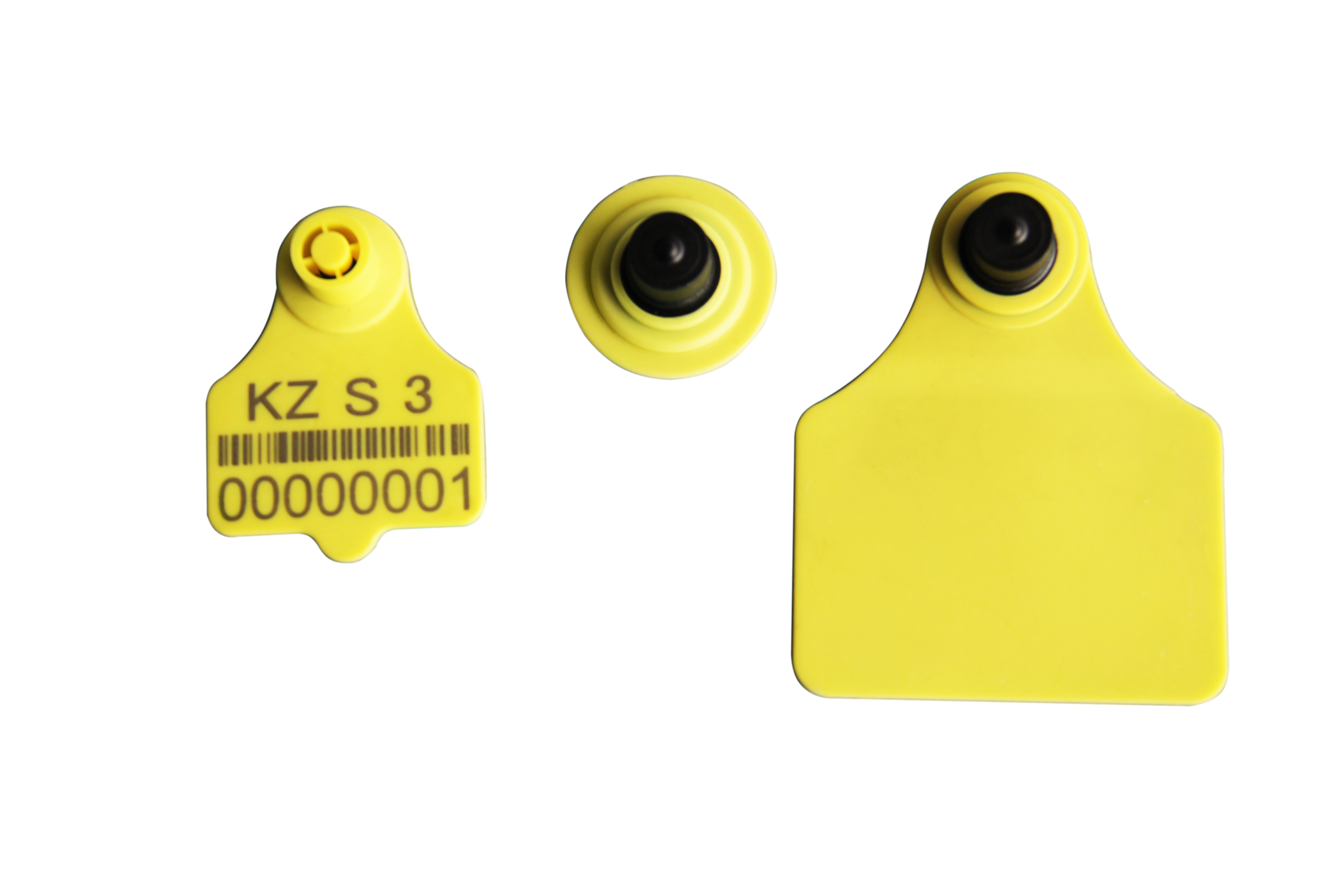 125khz ISO11784/5 FDX - B Rfid Animal Ear Tag For Cattle Sheep Management