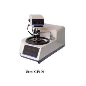 Semi - Automatic Grinder Polisher Machine Spring Pressurization Variable Speed