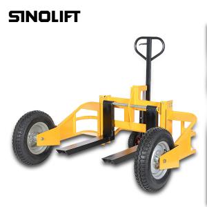 1250kg Hydraulic Manual All Terrain Pallet Truck Loading Capacity 2750LBS