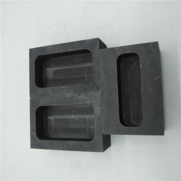 Custom Graphite Mould Gold Silver Copper Casting Ingot Mould with Bulk Density of 1.62-1.98g/cm3