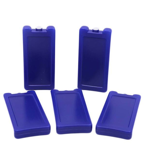 Custom HDPE Plastic Material FDA Ice Packs For Children ' S Lunch Boxes / Bags