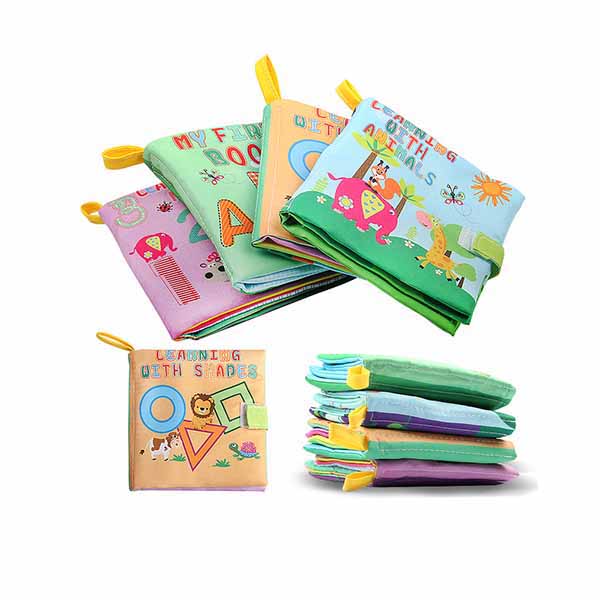CE Soft Books For Infants 21cm With Colorful Alphabet Print