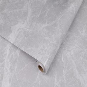 Modern Style Self Adhesive Wallpaper for Kitchen High Glossy Marble Contact
