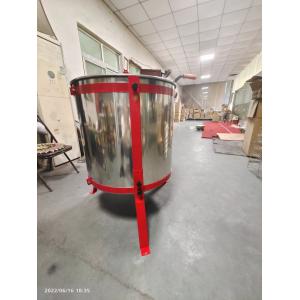6 Frames Beekeeping Manual SS Honey Extractor With Automatic Braking Function