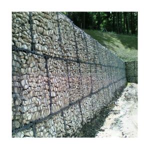 Hot Dipped Galvanized PVC Coated Gabion Wire Mesh for Environmental Protection