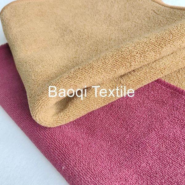 2 color 100% poly 200g 2 layers kitchen towels,microfiber tea towels dry water kitchen towels cleaning rags size 30*30cm