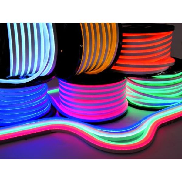 12V 24V 110V 220V RGB LED neon flex