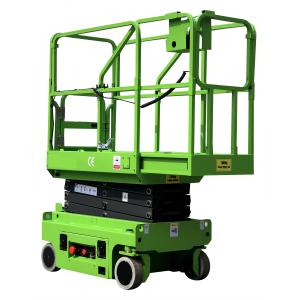 Self Propelled Hydraulic Turning Wheels Mini Scissor Lift Work Platform For 1
