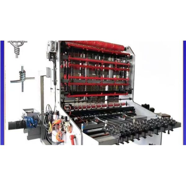 Fast Production Grassland Fence Mesh Welder AutoCut Weld Mesh Manufacturing