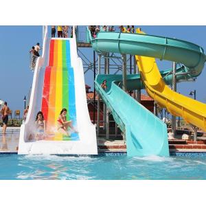 OEM Water Amusement Park Children Swimming Equipment Fiberglass Slide