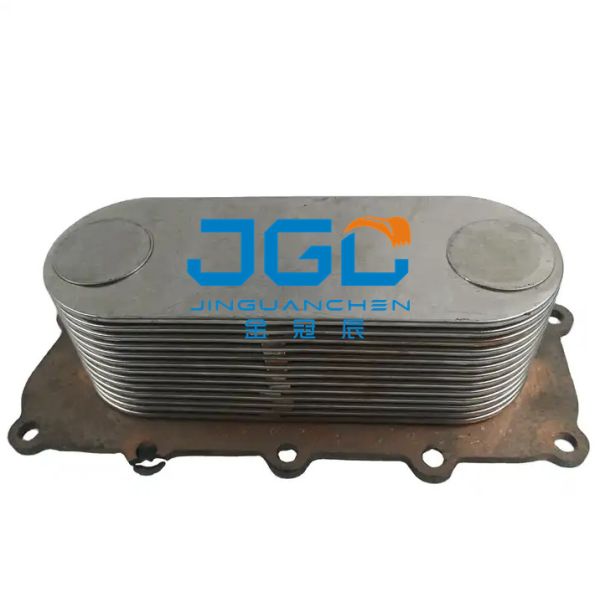 Buy E320D2 E323D2 Engine Component Oil Cooler Core 2486A002 Cooling System Integrated 295-8610 at wholesale prices