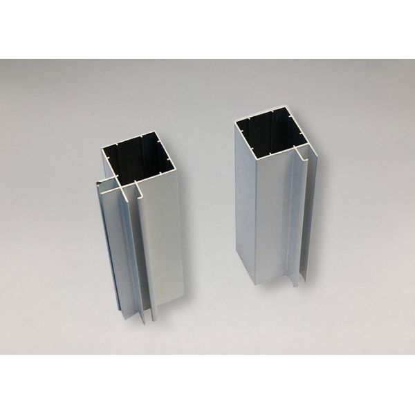 Triangular Rectangular Mill Finish Aluminum Extrusion Smooth Surface For