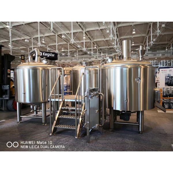 Buy Stainless Steel 304 Micro Beer Equipment 1200l Small Brewing System turnkey plant at wholesale prices