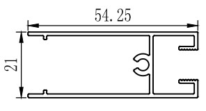 Aluminium Sliding Window Profiles for South Africa Powder Coating