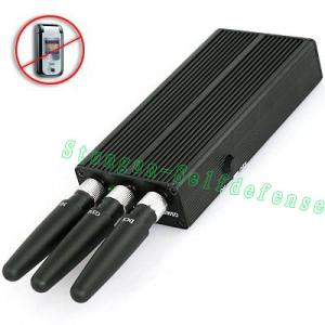 808HB Portable GSM+3G cellular signal jammer