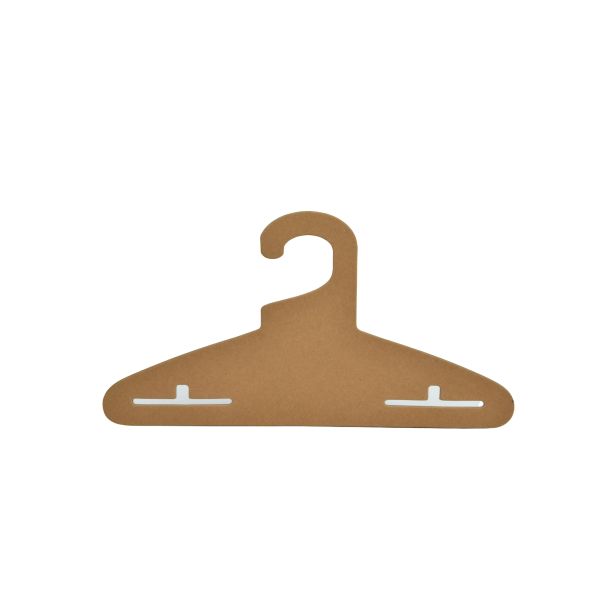 Buy Firm Design Paper Cardboard Hanger Customizable Size For Garment Display at wholesale prices