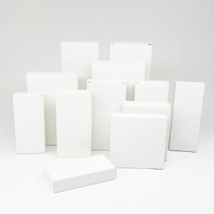 Minimalist White Customized Set Stackable Blank Packaging Boxes For Jewelry