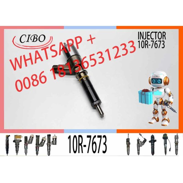 Fuel Injector 320-0690 10R-7673 Fit For C6.6 Engine Excavator Parts