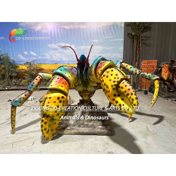 Animatronic Animals Simulation Hermit Crab For Theme Park Decoration