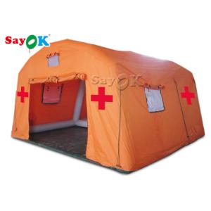 inflatable emergency tent Fire Proof PVC Tarpaulin Inflatable Medical Tent /