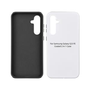 Customized Logo 3D Sublimation 2 in 1 Phone Case For Samsung Galaxy S23 S24 S25