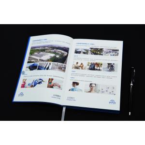 Embossed Logo Custom Journal Notebook Suede Cover For Company Promotion Design